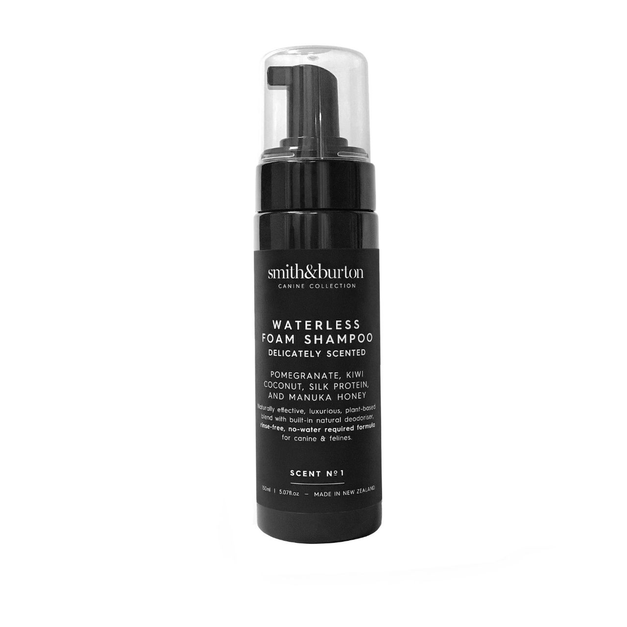 Waterless Foam Shampoo Delicately Scented