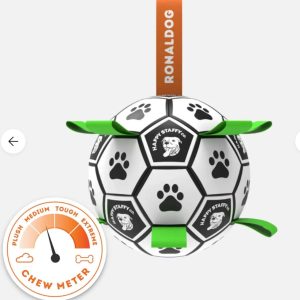 Ronaldog Soccer Ball - Medium Chew Toy