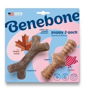Benbone Maple and Bacon Dental Puppy Chew Toy Pack